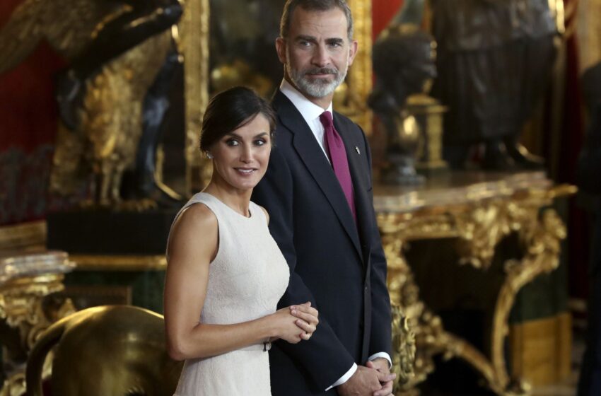  Los reyes de España llegaron a Perú
