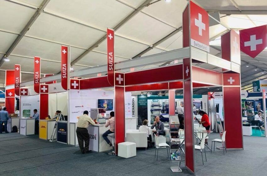  Primer Pabellón Suiza en PERUMIN