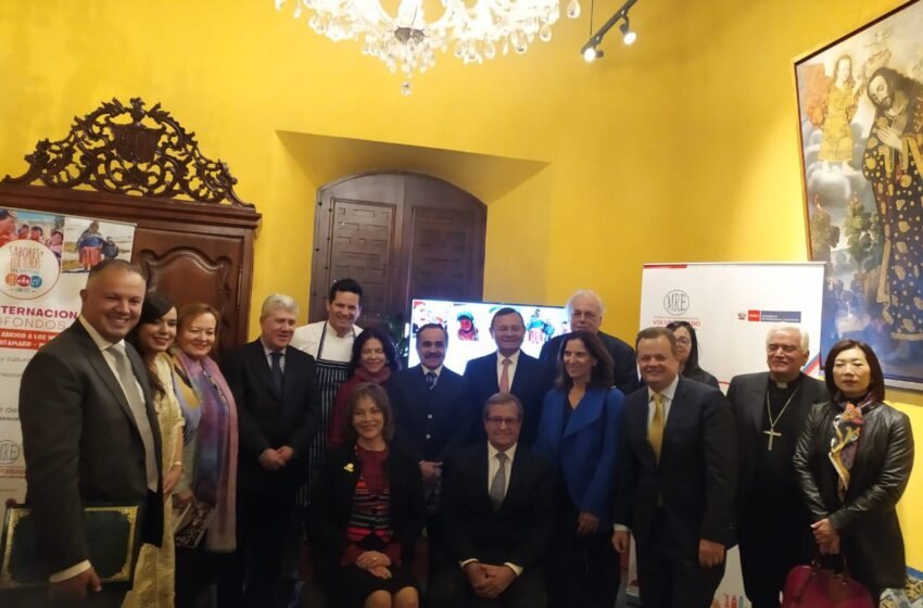  Feria Internacional «Sabores y Culturas del Mundo” recaudara fondos para la comunidad de Tantamaco en Puno