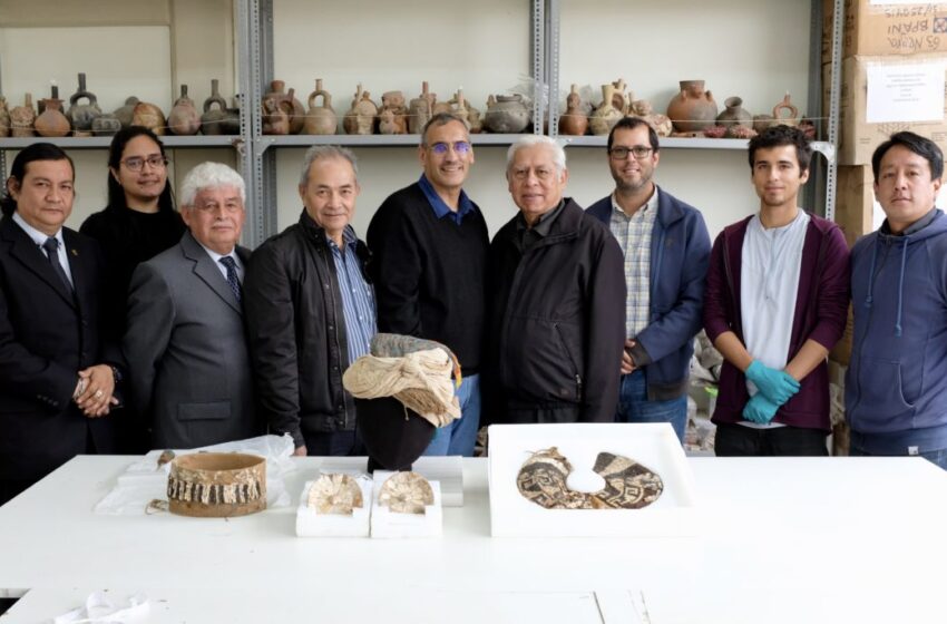  Perú conservará objetos arqueológicos gracias al Fondo del Embajador