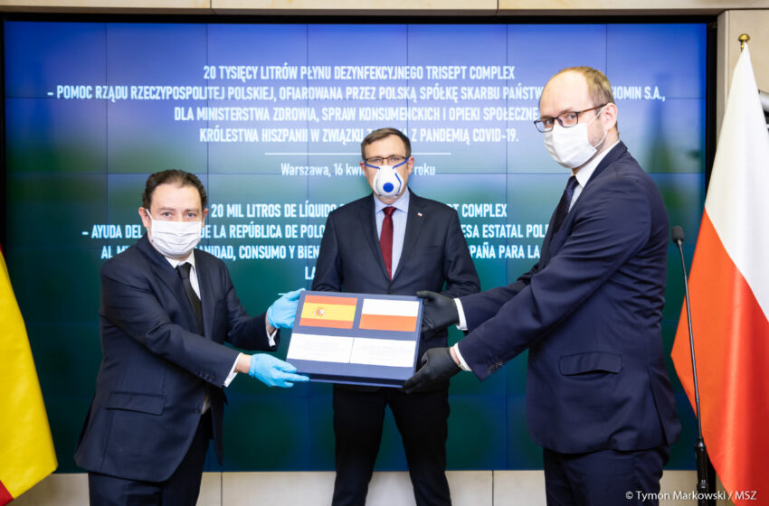  Polonia apoya a Italia, España y San Marino en la lucha contra el COVID-19