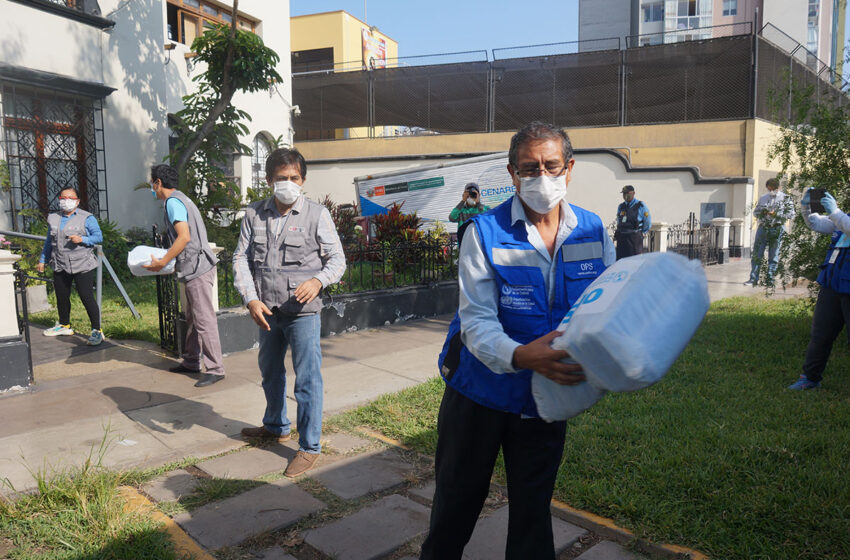  OPS realiza importantes donaciones al Perú en su lucha contra el COVID-19