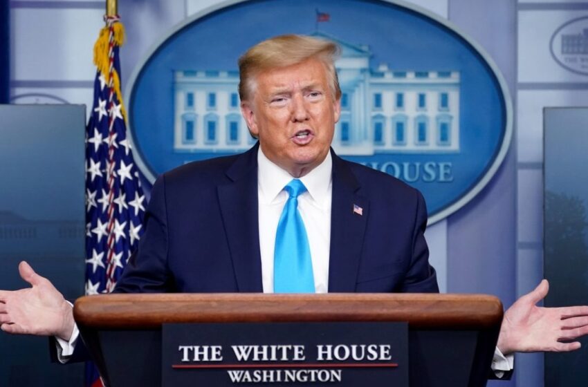  Presidente Trump retira a Estados Unidos de la OMS