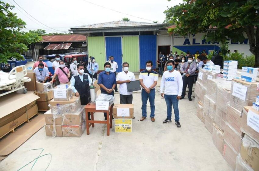  Gobierno de Canadá y Plan International entregan $205 mil dólares en equipos de protección para personal Centros de salud y hospitales en Loreto
