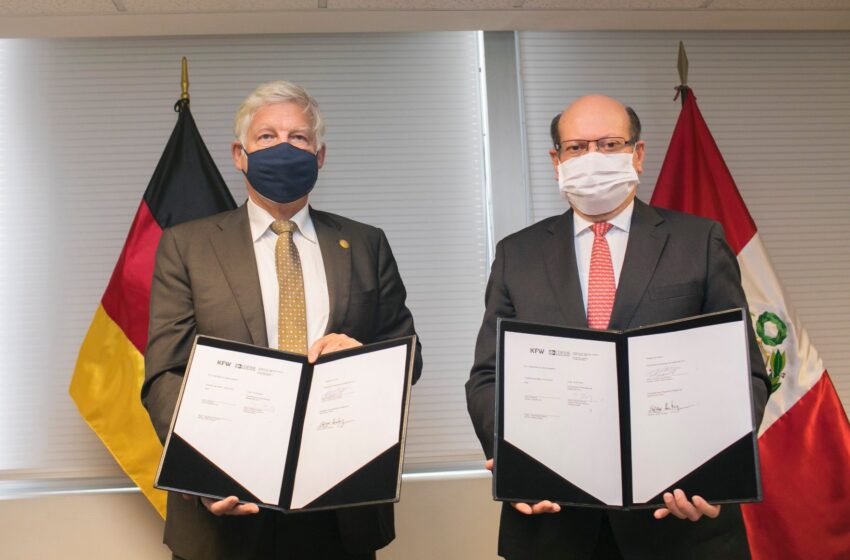  Alemania presta 250 millones de euros al Perú para Programa Reactivación Verde