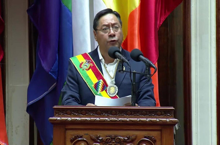  Luis Arce asume como Presidente Constitucional de Bolivia