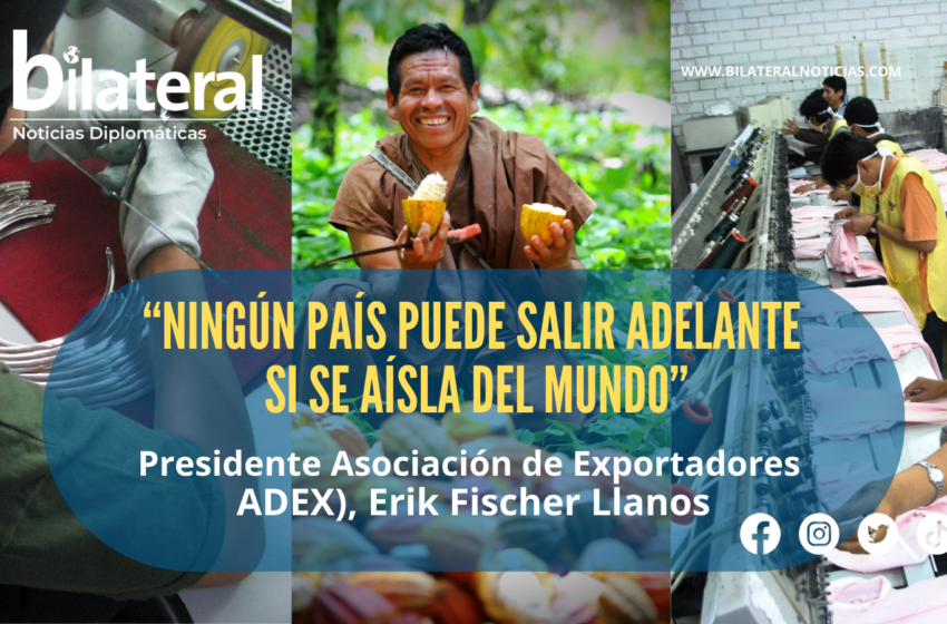  NINGÚN PAÍS PUEDE SALIR ADELANTE SI SE AÍSLA DEL MUNDO