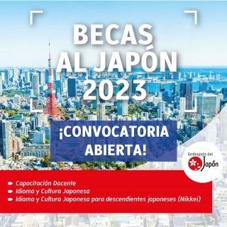  Becas a la vista… en la embajada de Japón
