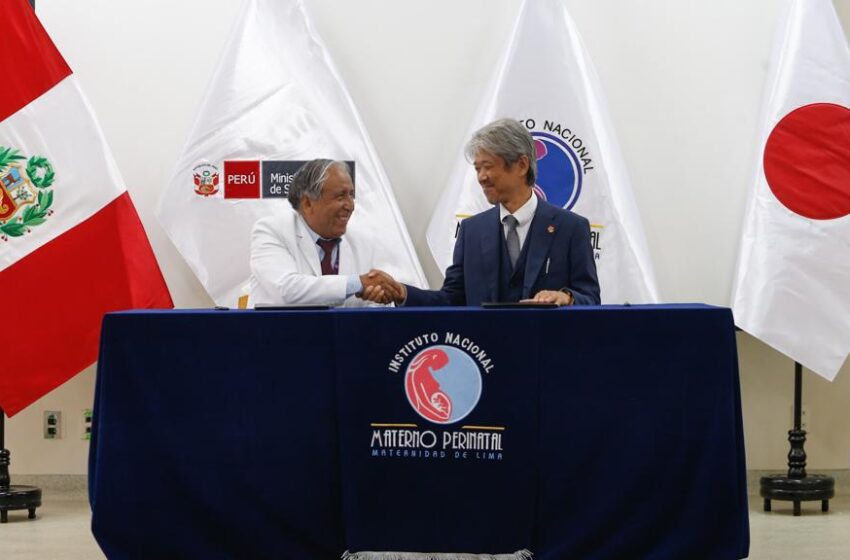  Instituto Nacional Materno Perinatal recibe donación de Japón