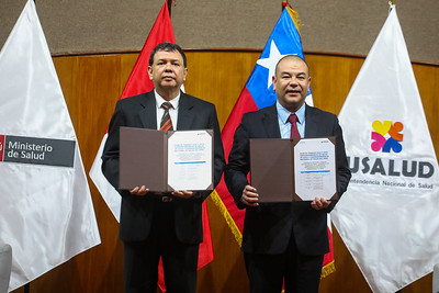  Susalud Perú y Superdesalud Chile firman acuerdo de cooperación